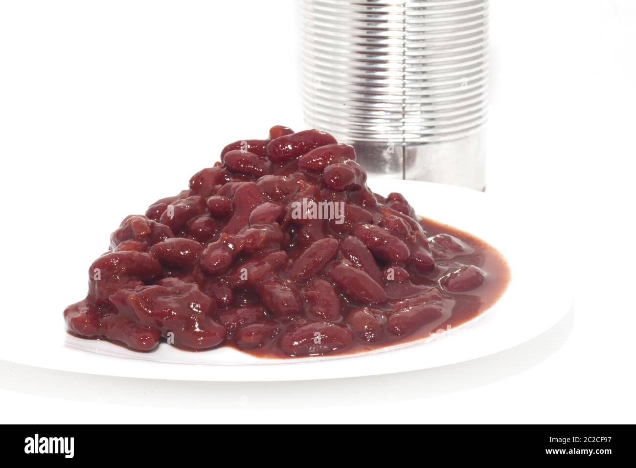 Mexican black beans in tin box Stock Photo Alamy