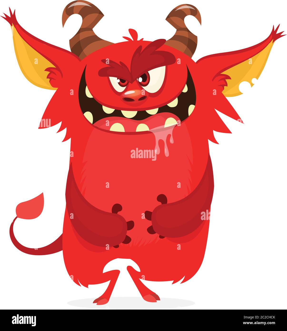 Scary Cool Monster Avatar (em Inglês). Royalty Free SVG, Cliparts, Vetores,  e Ilustrações Stock. Image 76594678