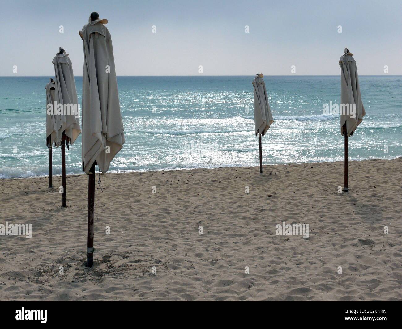 Mallorca beach parasol hi-res stock photography and images - Alamy