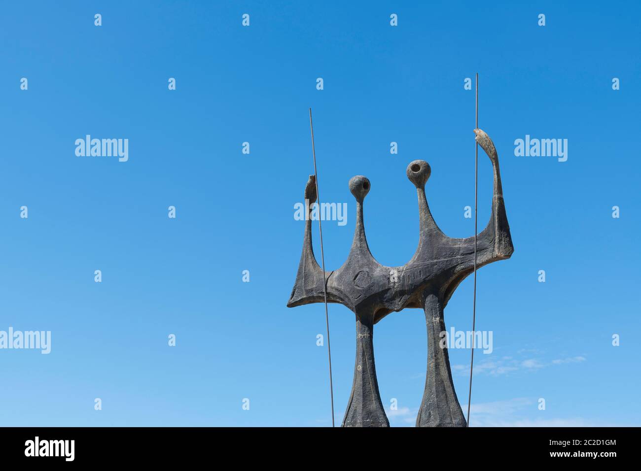 The Warriors sculpture, commonly known as The Candangos (Os Candangos ...