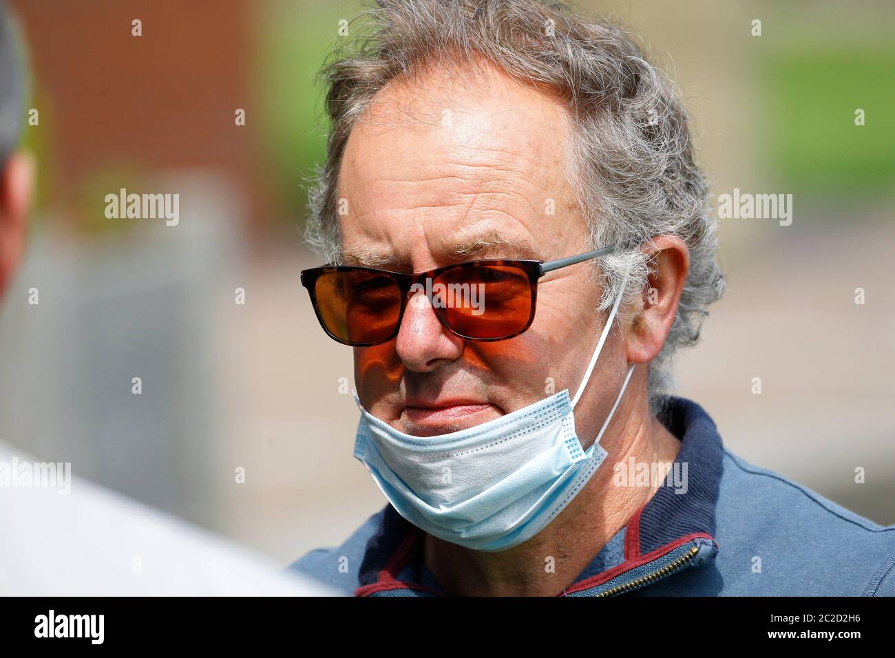 Nigel Tinkler after his horse Hello Girl had won the tote Quadpot The