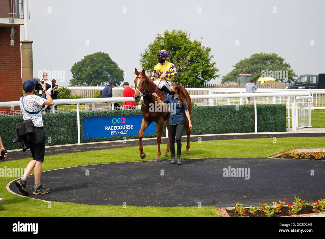 Your placepot handicap beverley racecourse hires stock photography and