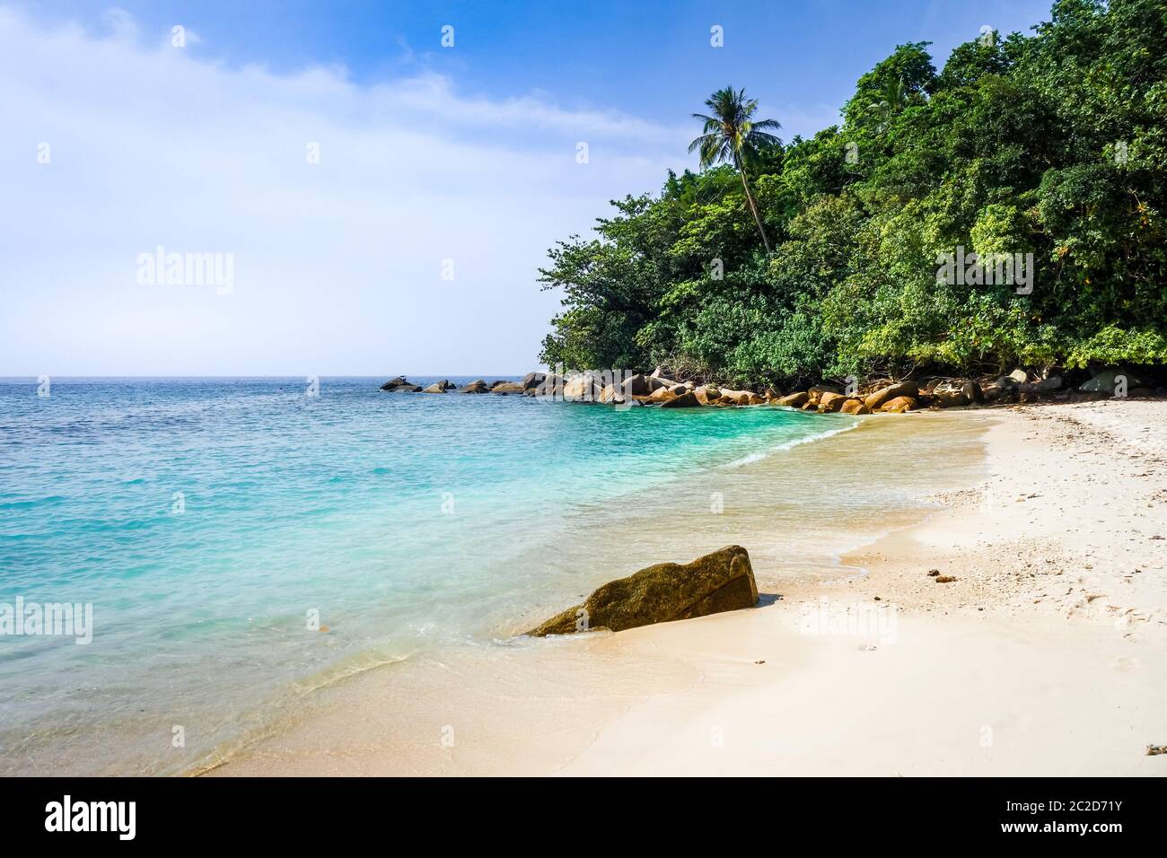 Turtle Sanctuary Beach, Perhentian Islands, Terengganu, Malaysia Stock ...