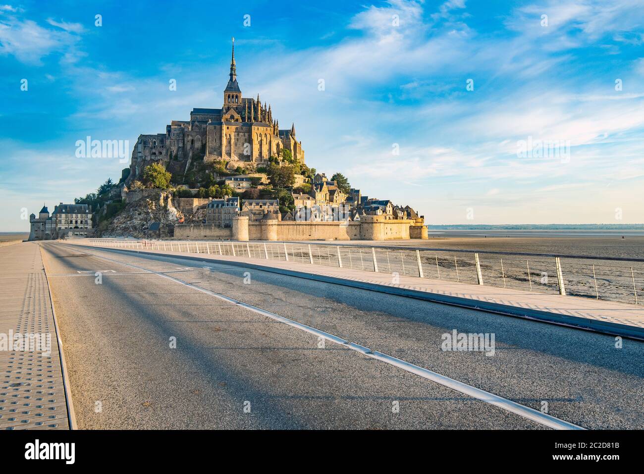 road-to-mont-saint-michel-high-resolution-stock-photography-and-images