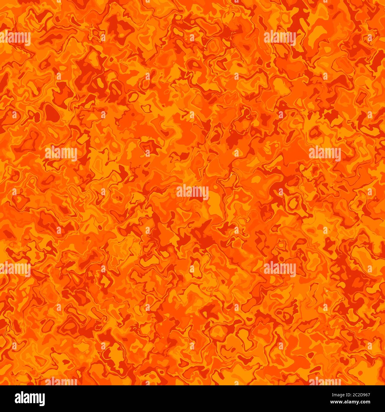 Modern orange abstract marble effect texture background. Vector Stock Vector