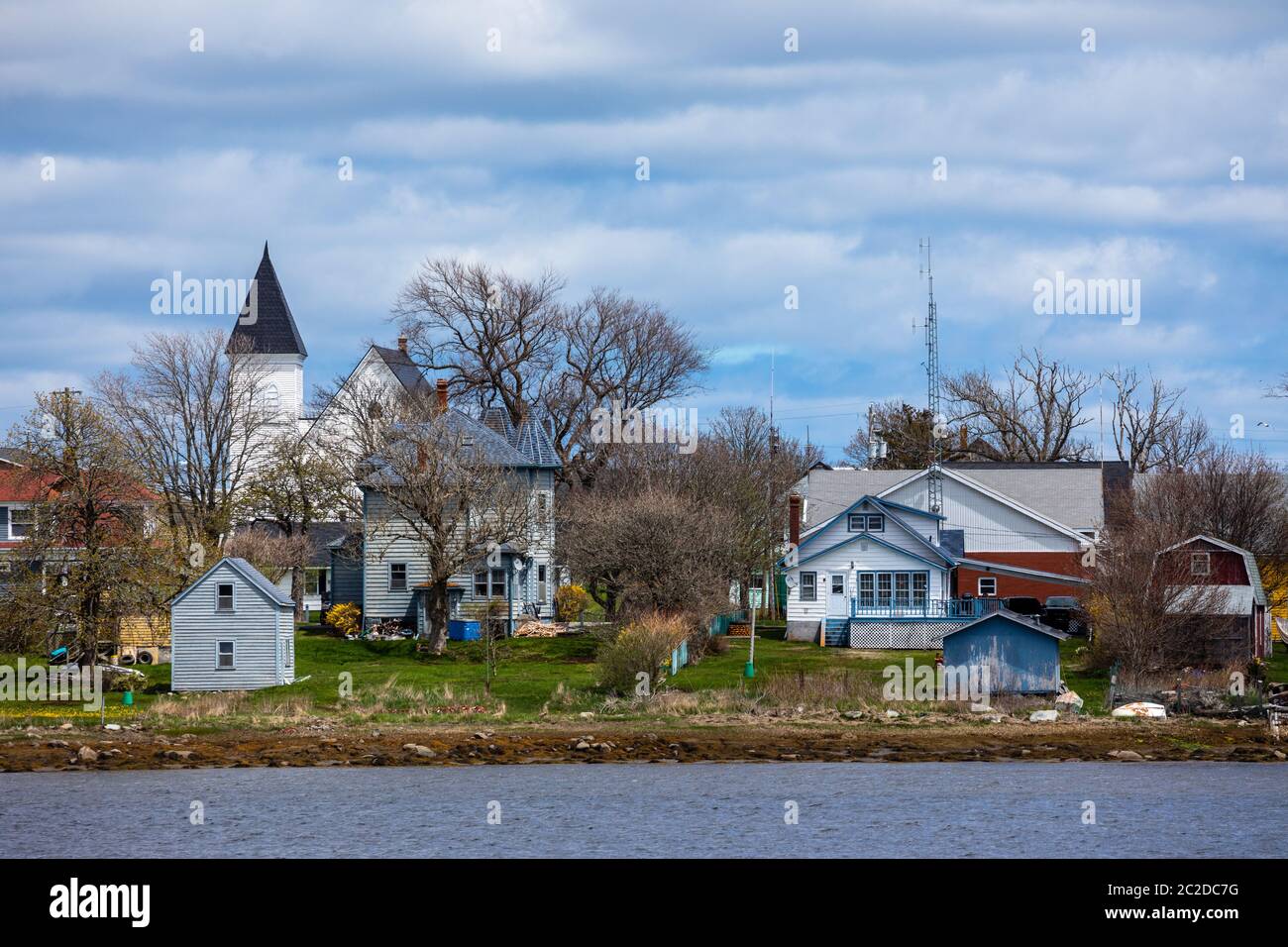 The Village of Lockeport in Nova Scotia Canada Stock Photo Alamy