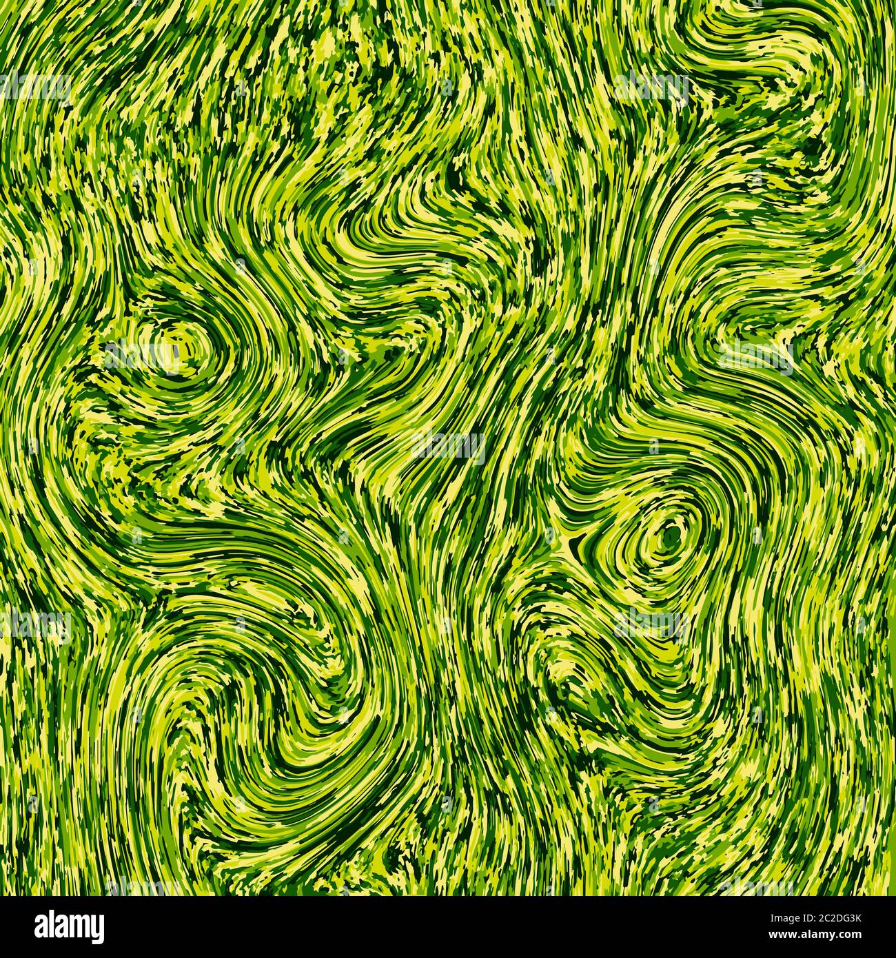 Creative green abstract marble effect texture background. Vector Stock Vector