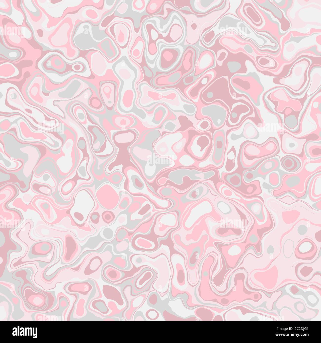 Modern pink pastel abstract marble effect texture background. Vector Stock Vector