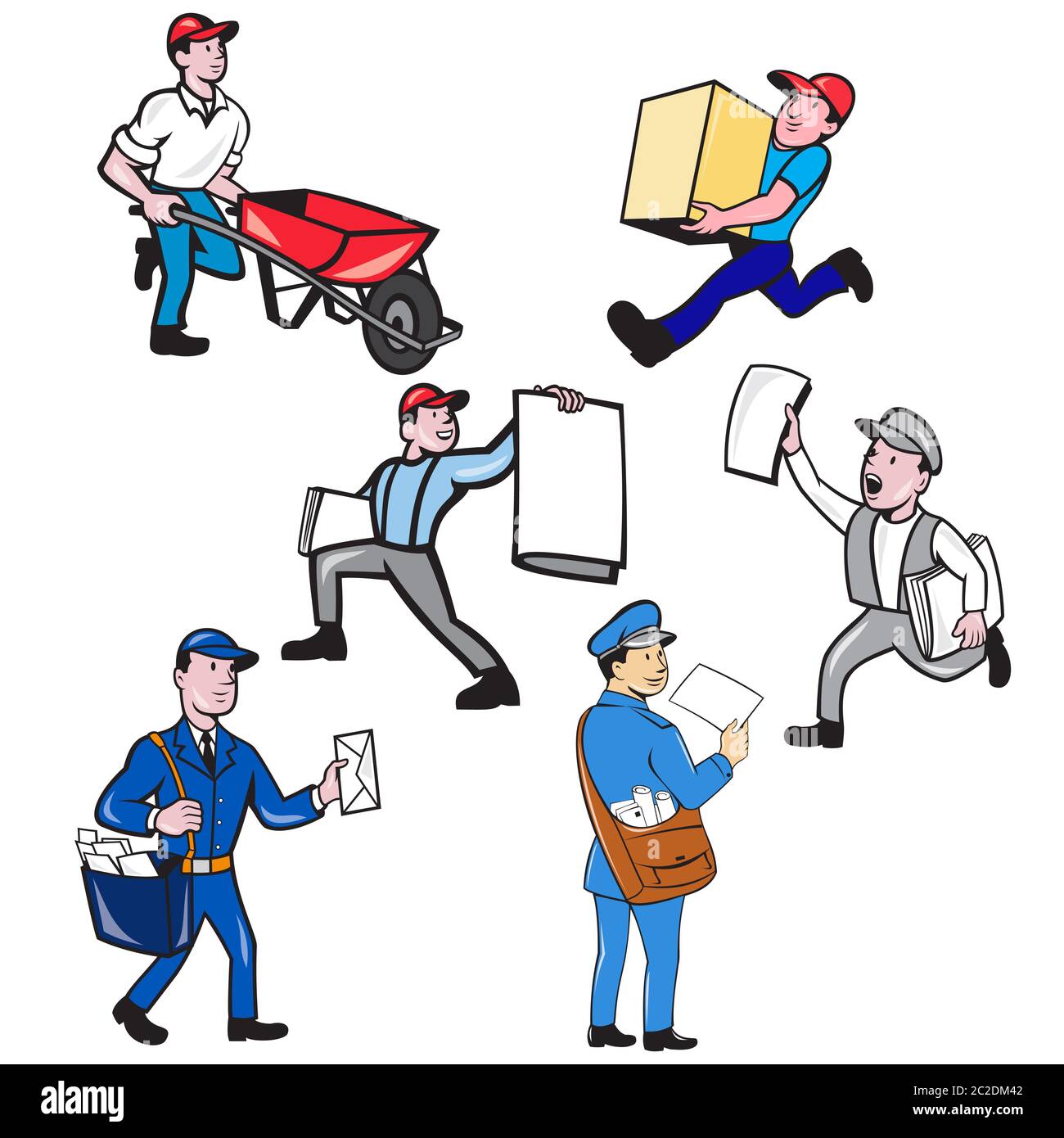 Newspaper delivery person hires stock photography and images Alamy