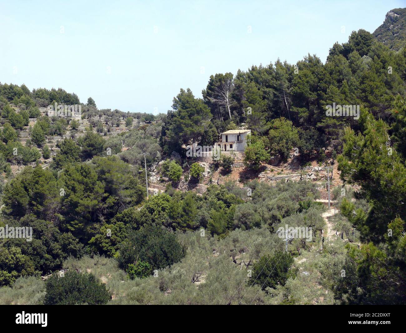 Landscape of the Serra de Tramuntana Stock Photo