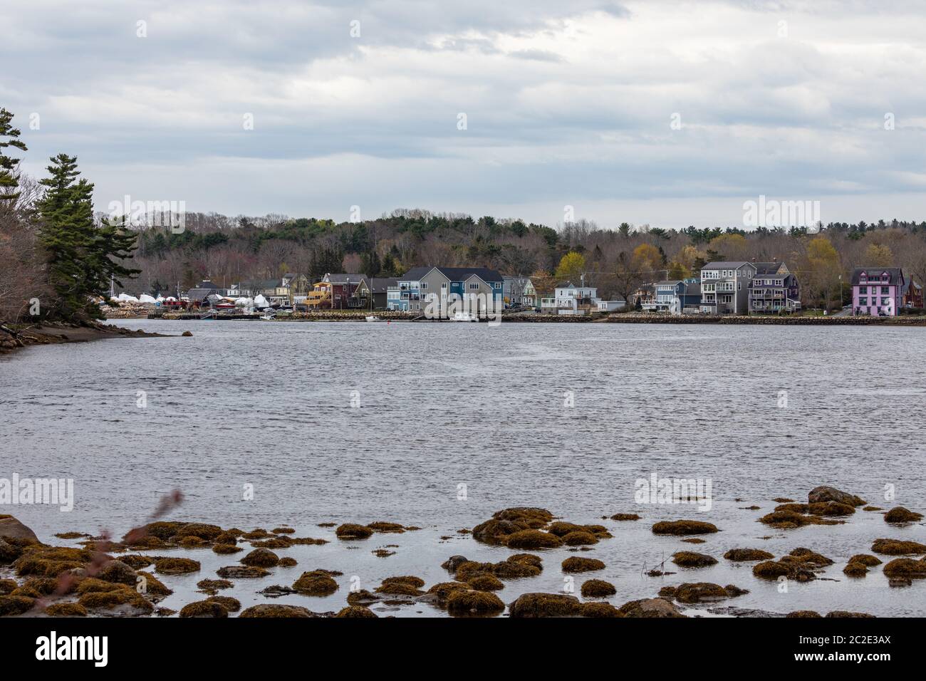 The City of Mahone Bay in Nova Scotia Canada Stock Photo Alamy
