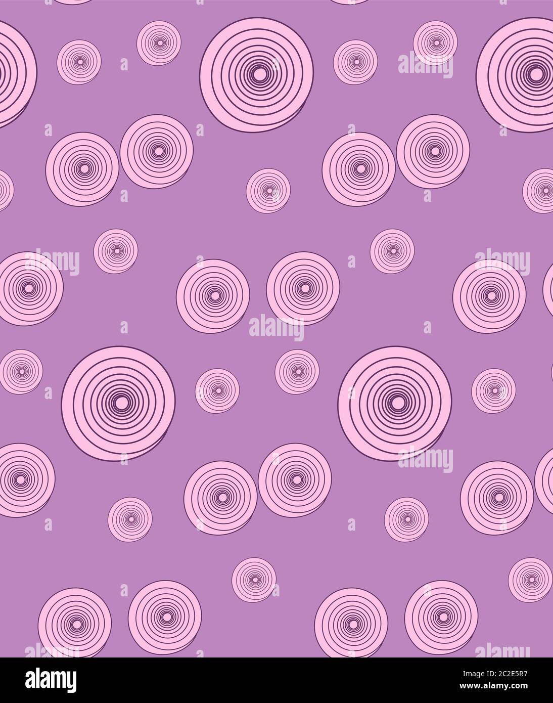 vector seamless background of spirals violet Stock Vector