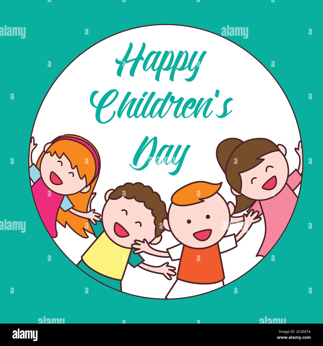 happy children's day celebration Stock Vector Image & Art - Alamy