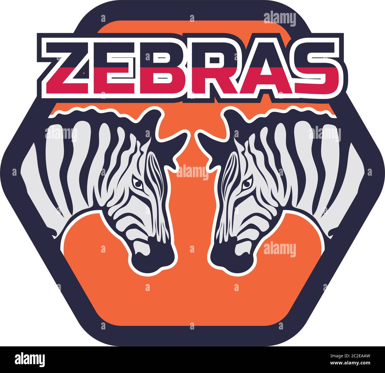 Zebras head Stock Vector Images Alamy