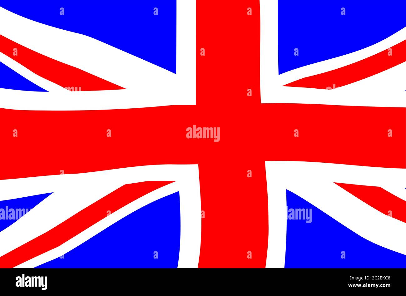 Typical United Kingdom union flag or Union Jack Stock Photo - Alamy