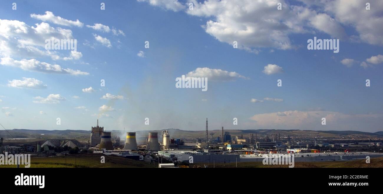 Chemical plant of Targu Mures Stock Photo - Alamy