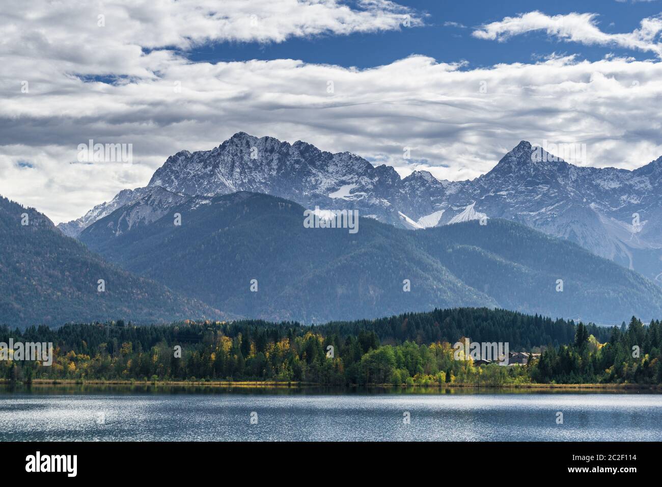 Karwendelgebirge Nature Lake High Resolution Stock Photography and ...