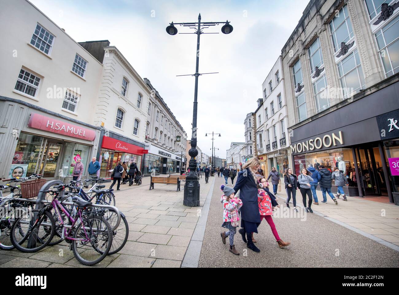 Cheltenham street hires stock photography and images Alamy
