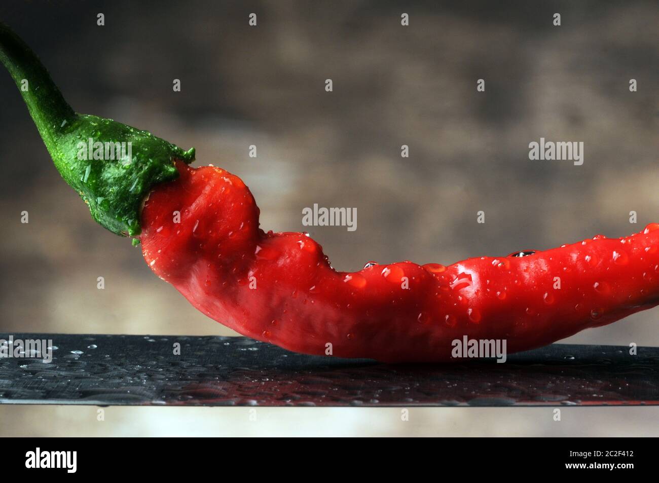 Fresh spicy chilli pepper Stock Photo