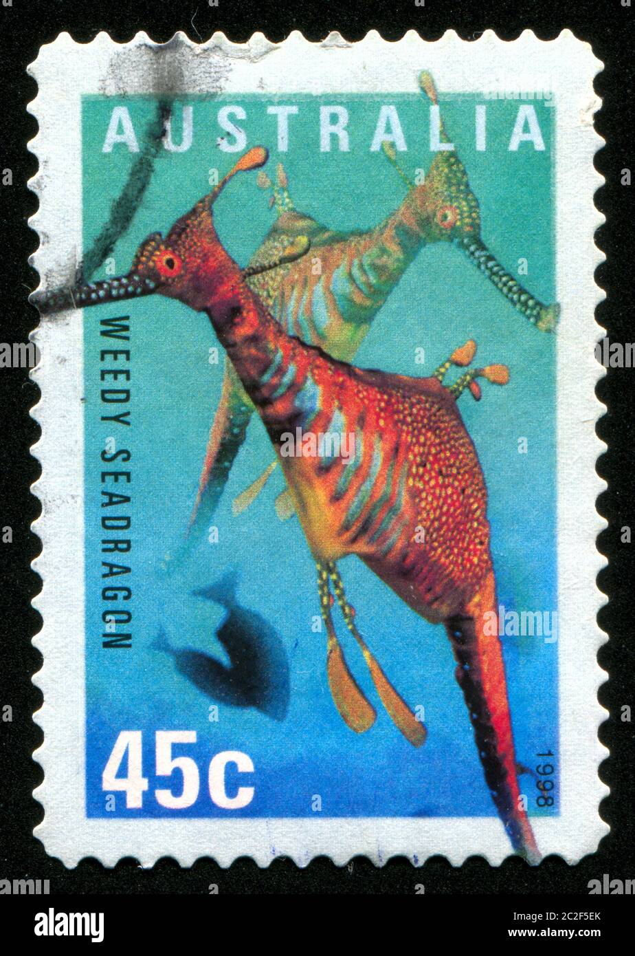 AUSTRALIA CIRCA 1998 stamp printed by Australia, shows Weedy