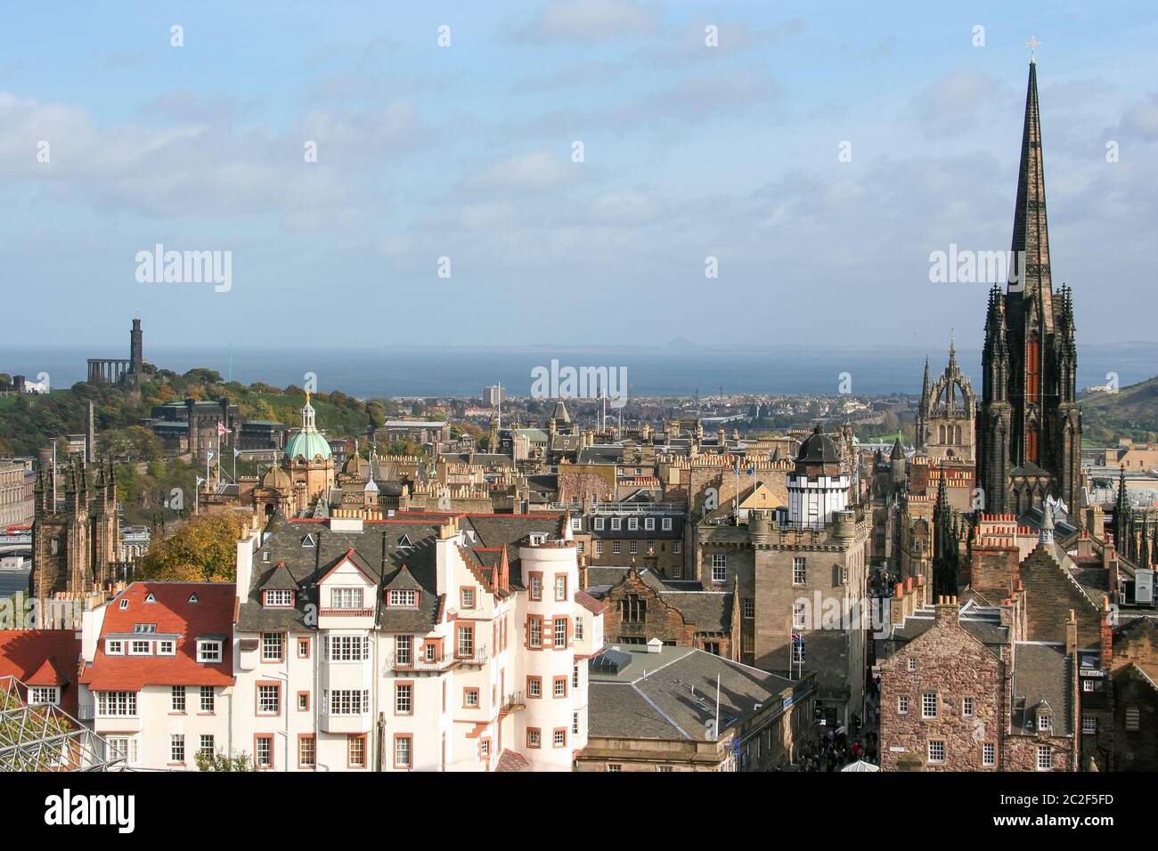 Edinburgh capital city of Scotland Great Britain UK Stock Photo
