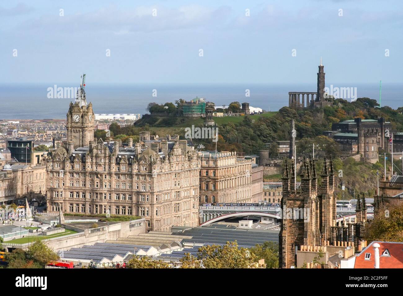 Edinburgh capital city of Scotland Great Britain UK Stock Photo