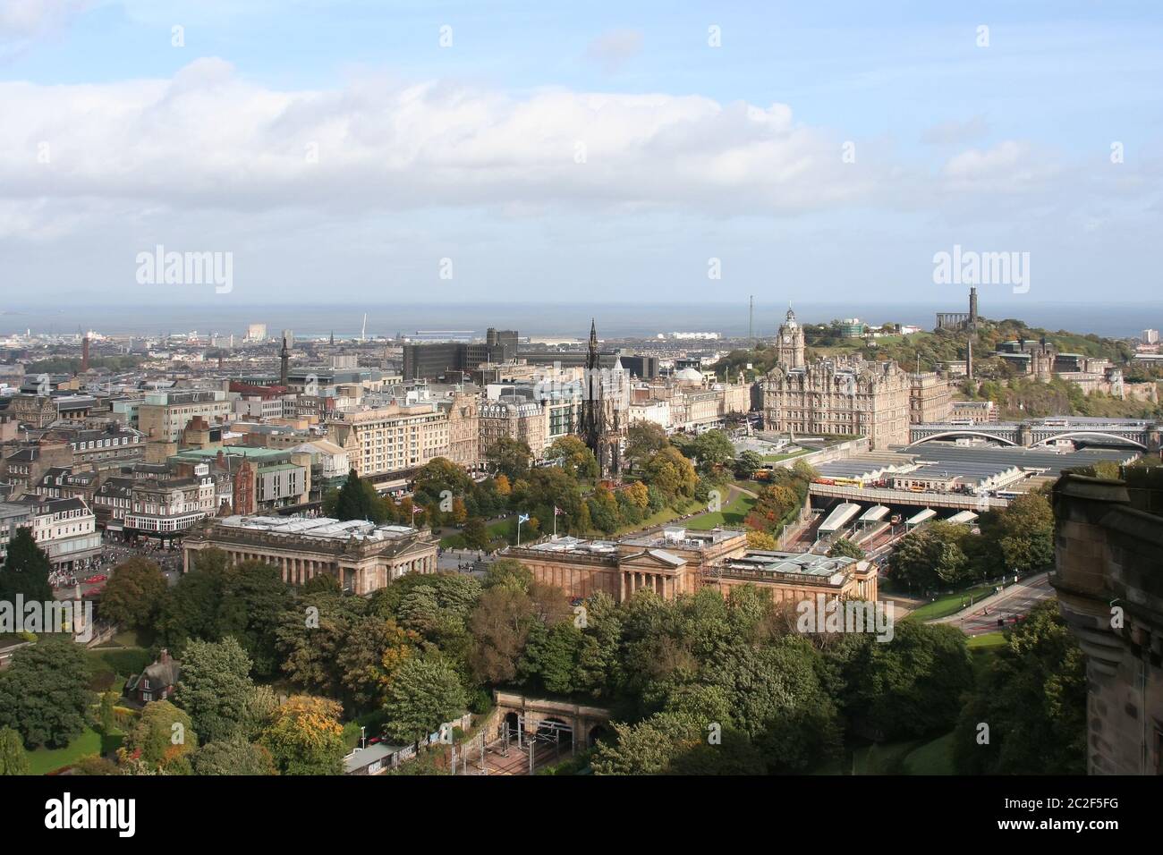Edinburgh capital city of Scotland Great Britain UK Stock Photo