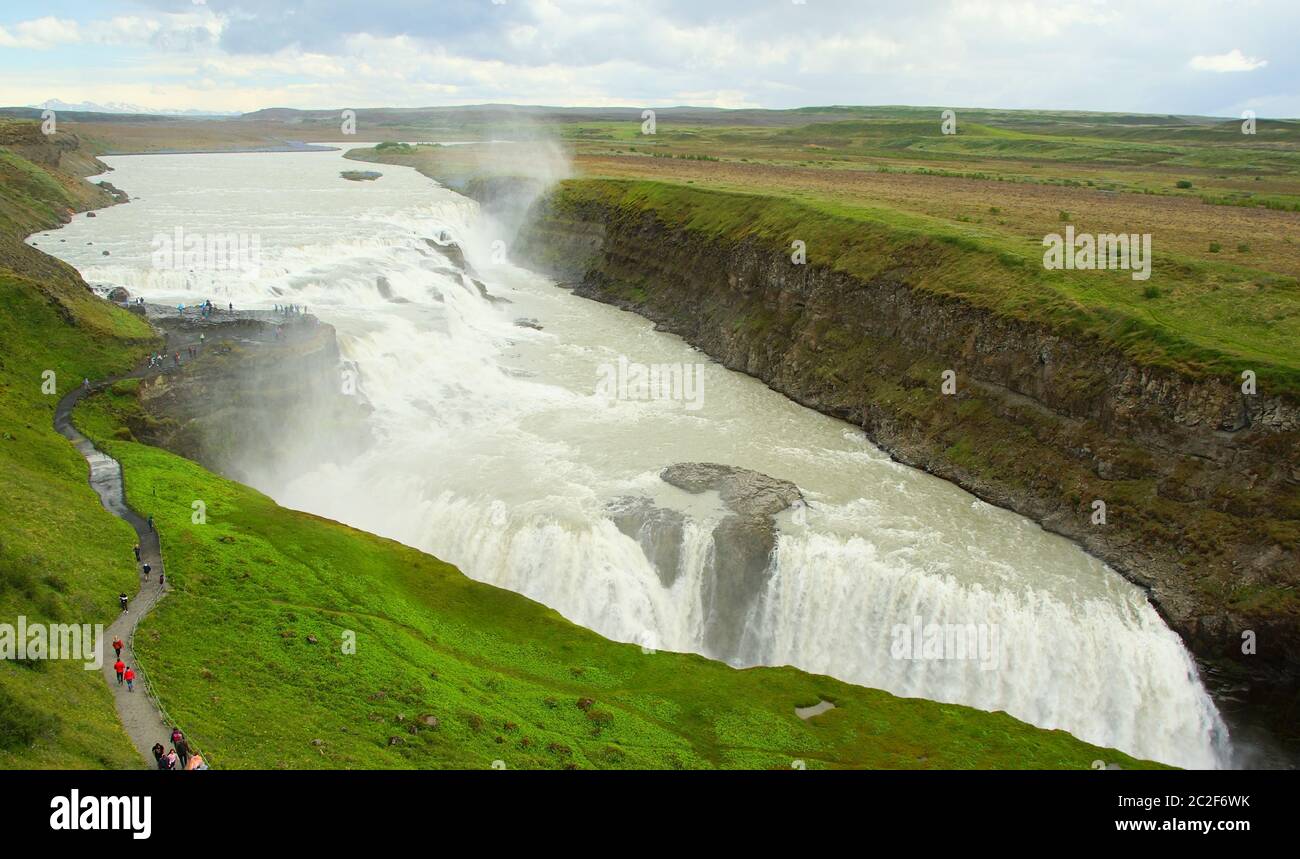Gudlfoss hi-res stock photography and images - Alamy