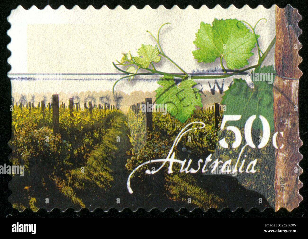 AUSTRALIA - CIRCA 2005: stamp printed by Australia, shows Grapevine ...