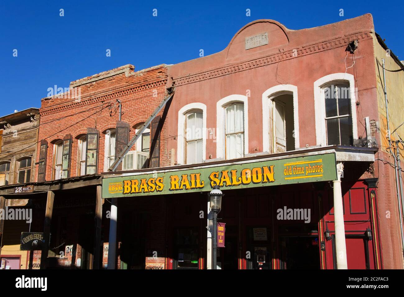 Brass rail saloon hires stock photography and images Alamy