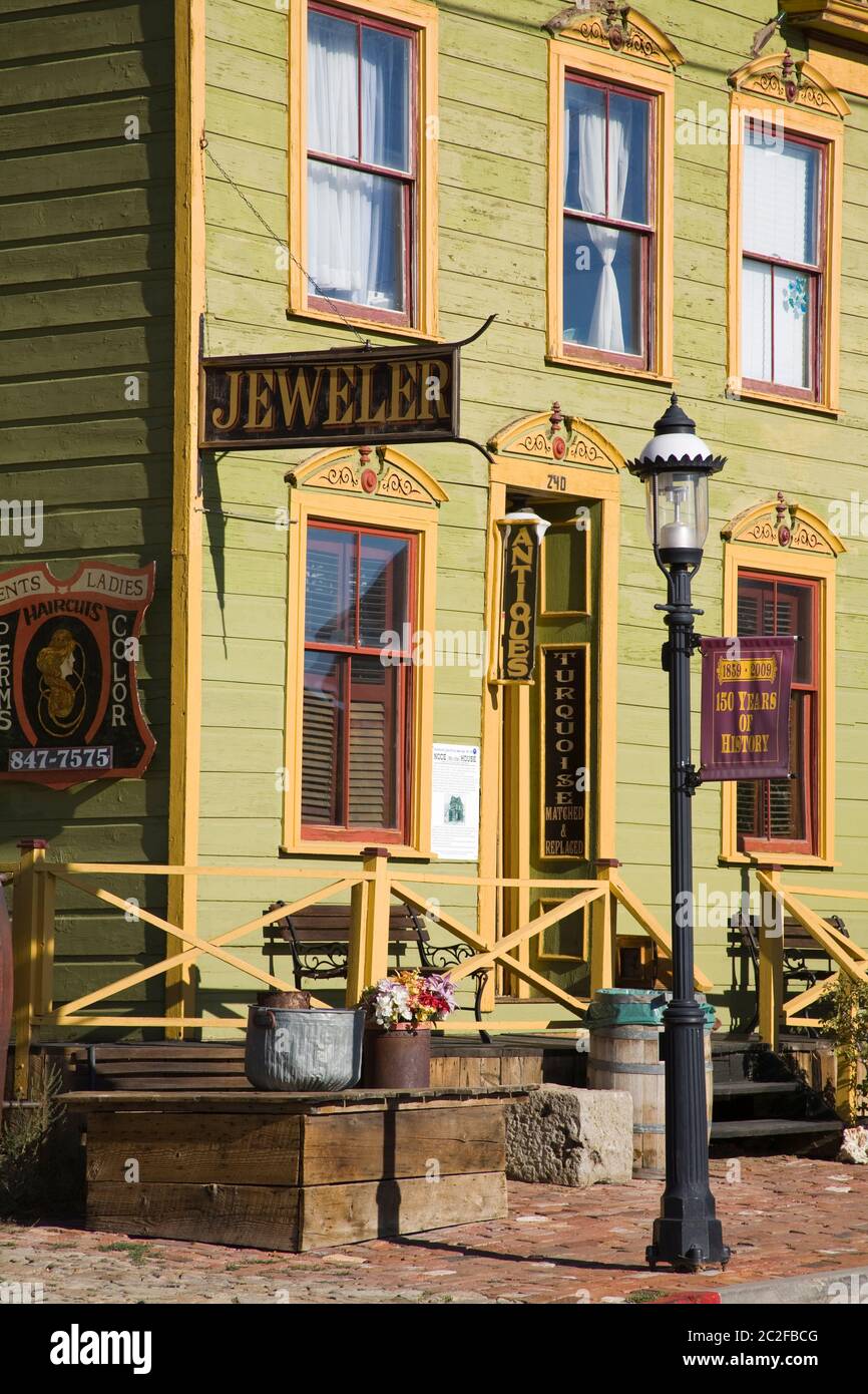 Antique store in Virginia City, Nevada, USA Stock Photo Alamy
