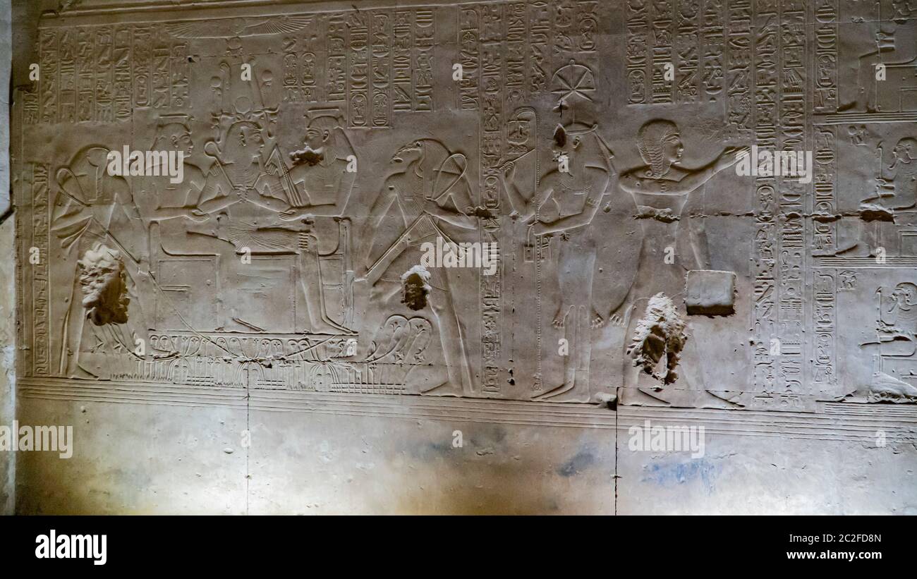 Temple of Seti I in Abydos. Today, Abydos is notable for the memorial ...