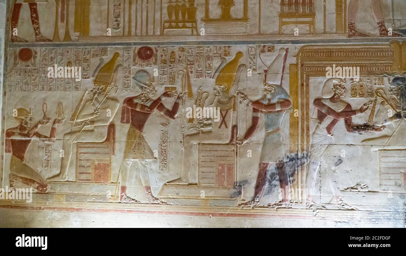 Temple of Seti I in Abydos. Today, Abydos is notable for the memorial ...