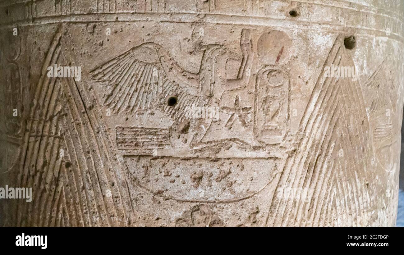 Temple of Seti I in Abydos. Today, Abydos is notable for the memorial ...