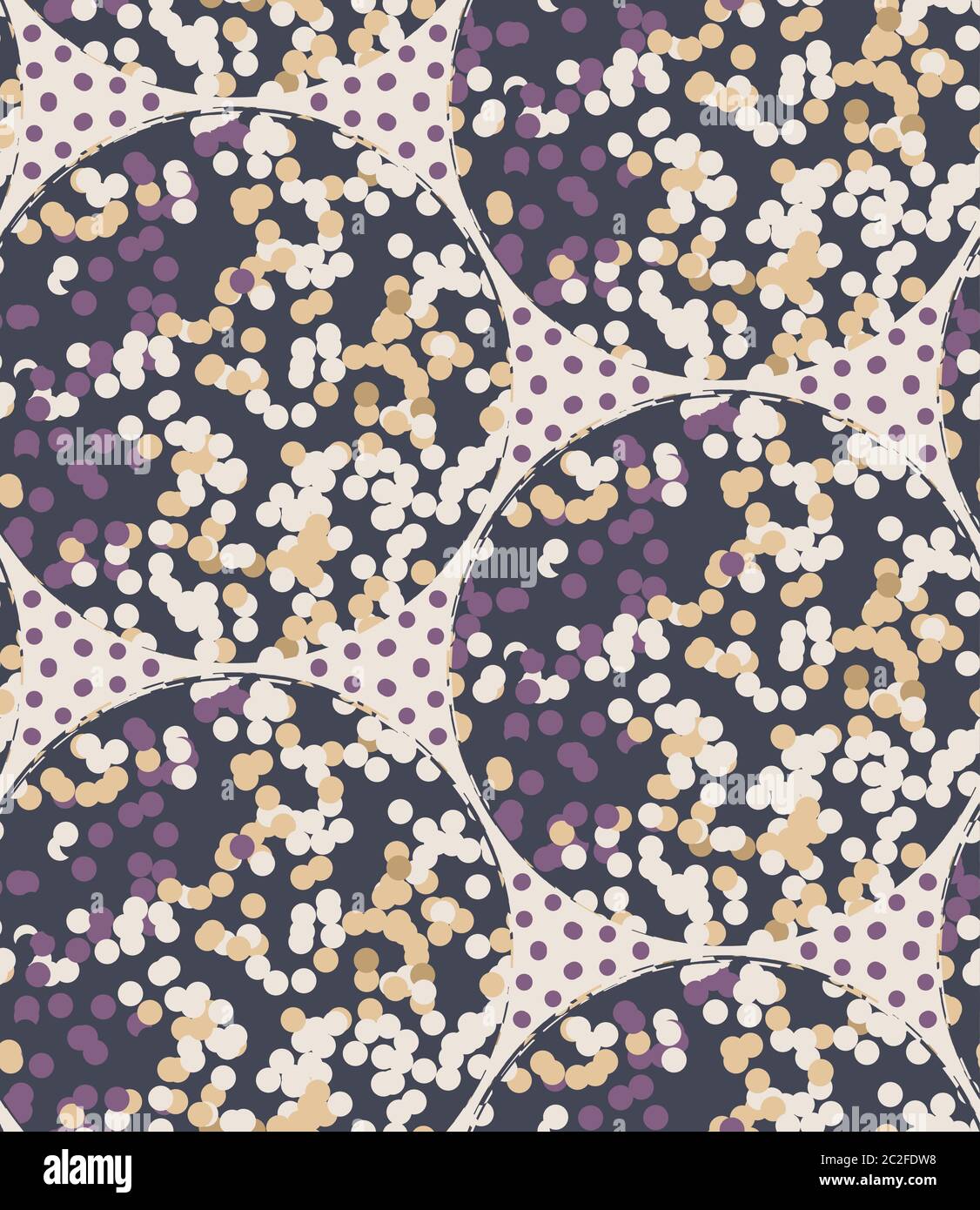 Dotty moody polka dot seamless pattern. Modern geometric wax batik style  all over print circle. Bold dark spotty gradient dye stippled spots. Bleach  Stock Vector Image & Art - Alamy