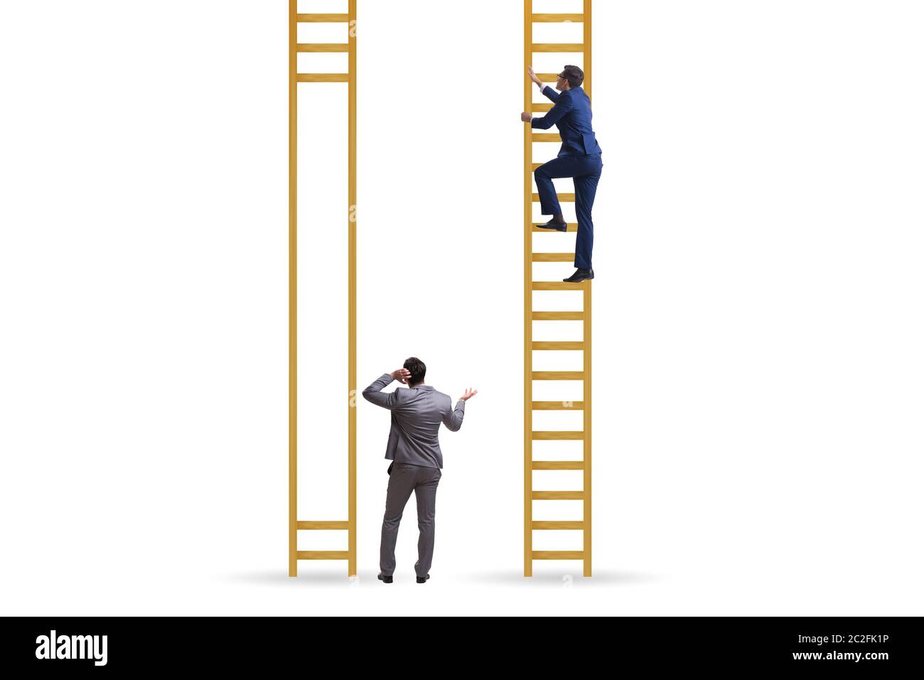 Career Competition In The Business Environment Stock Photo Alamy