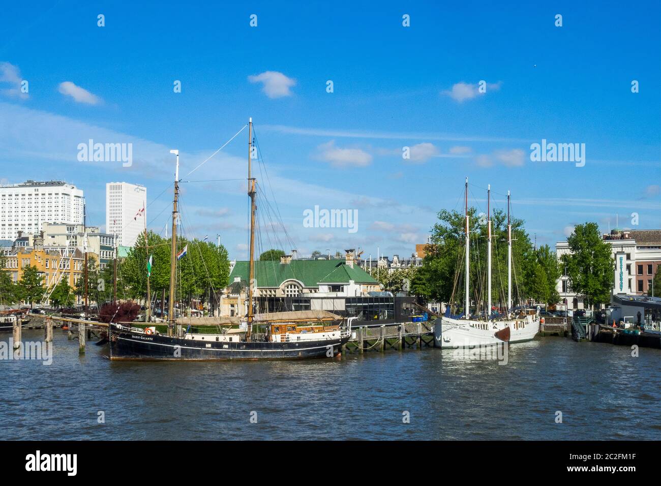 Europe, Netherlands - Stichting Veerhaven in the City of Rotterdam Stock Photo