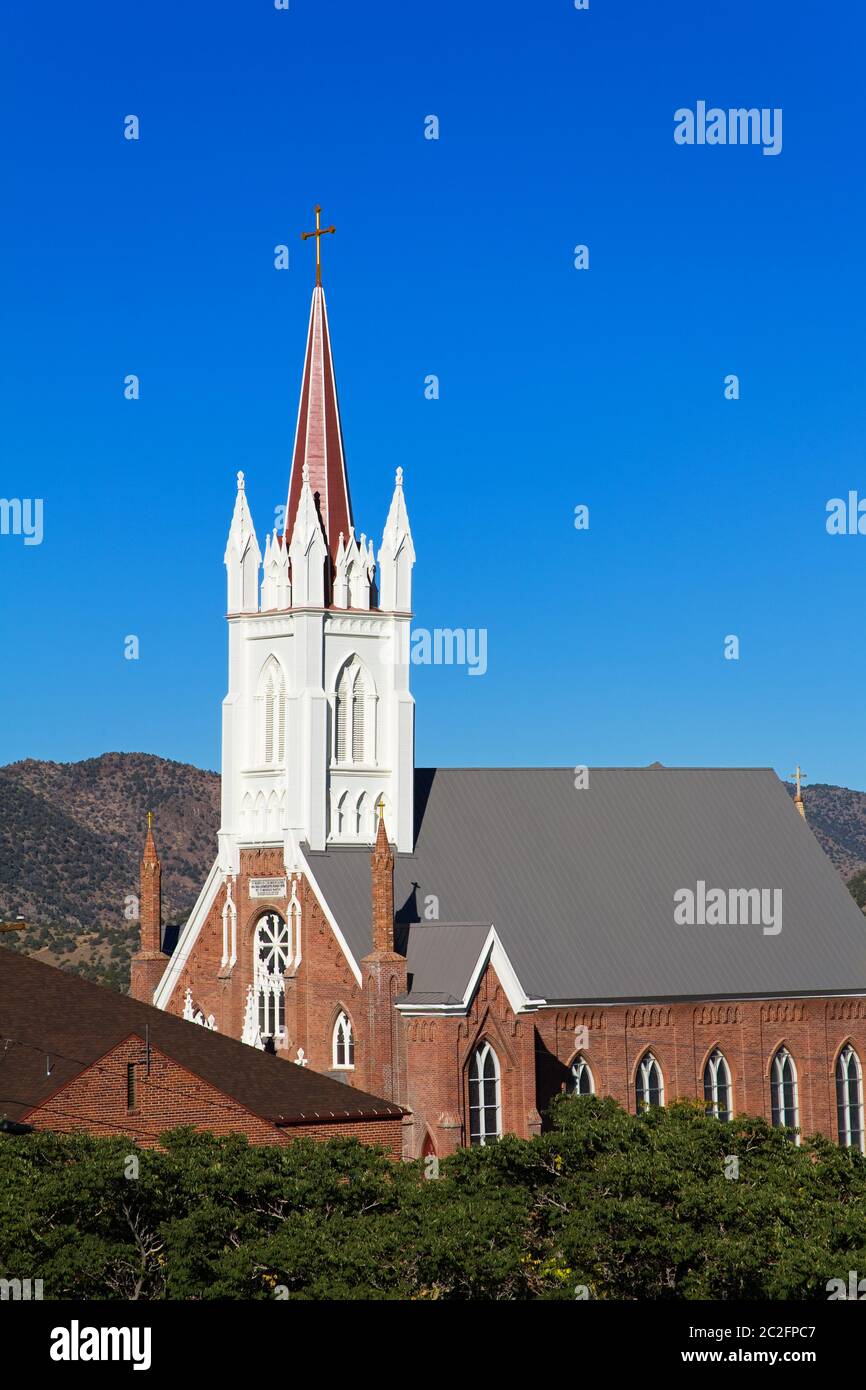 St. Mary's in the Mountains Catholic Church, Virginia City, Nevada, USA