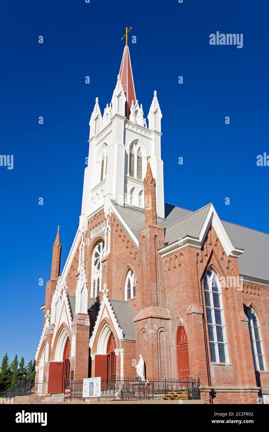 St. Mary's in the Mountains Catholic Church, Virginia City, Nevada, USA