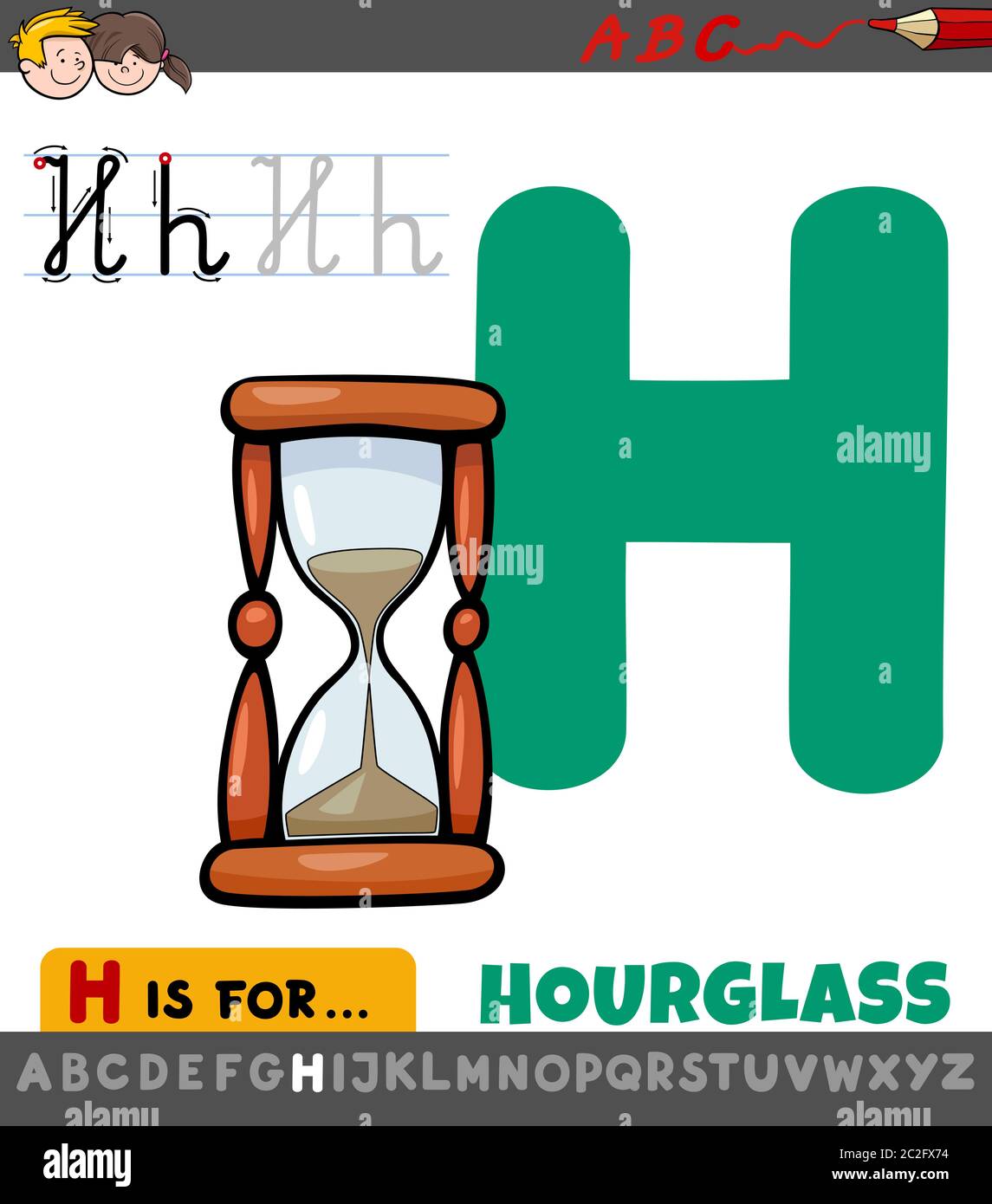 Cartoon Letter H High Resolution Stock Photography And Images Alamy