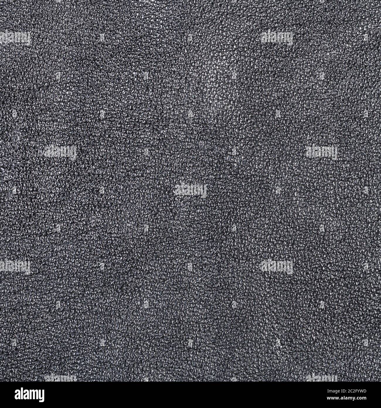 textured square background from black leather close up Stock Photo