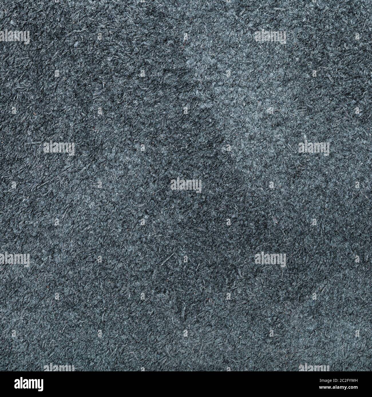 textured square background from dark gray suede close up Stock Photo