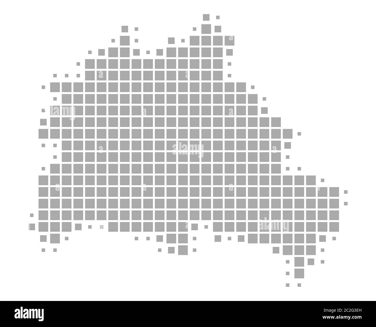 Map of Berlin Stock Photo - Alamy