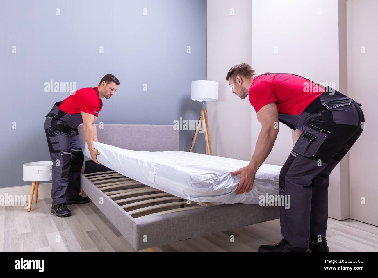 Man Carrying Mattress High Resolution Stock Photography and Images Alamy