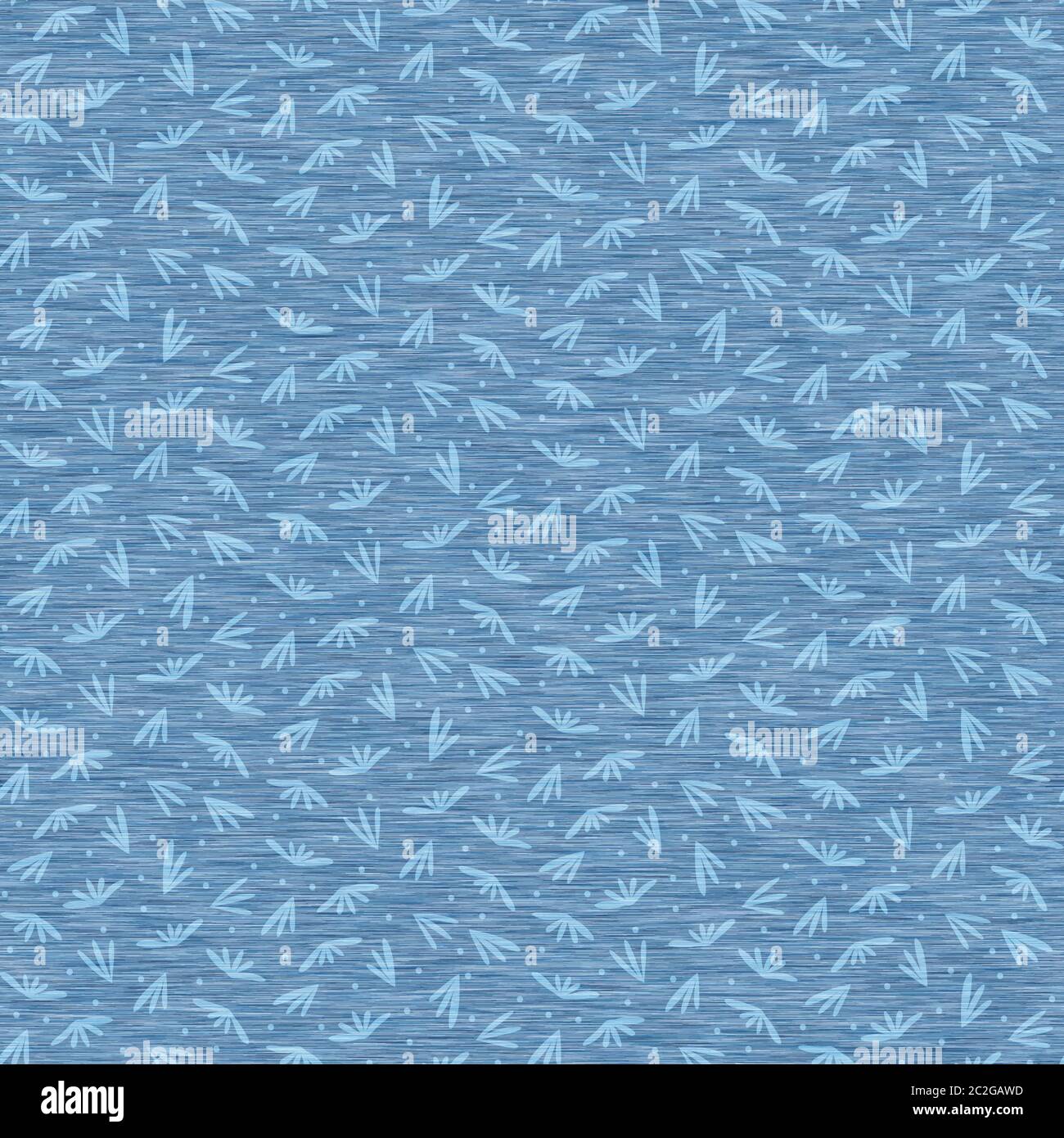 patterned denim fabric