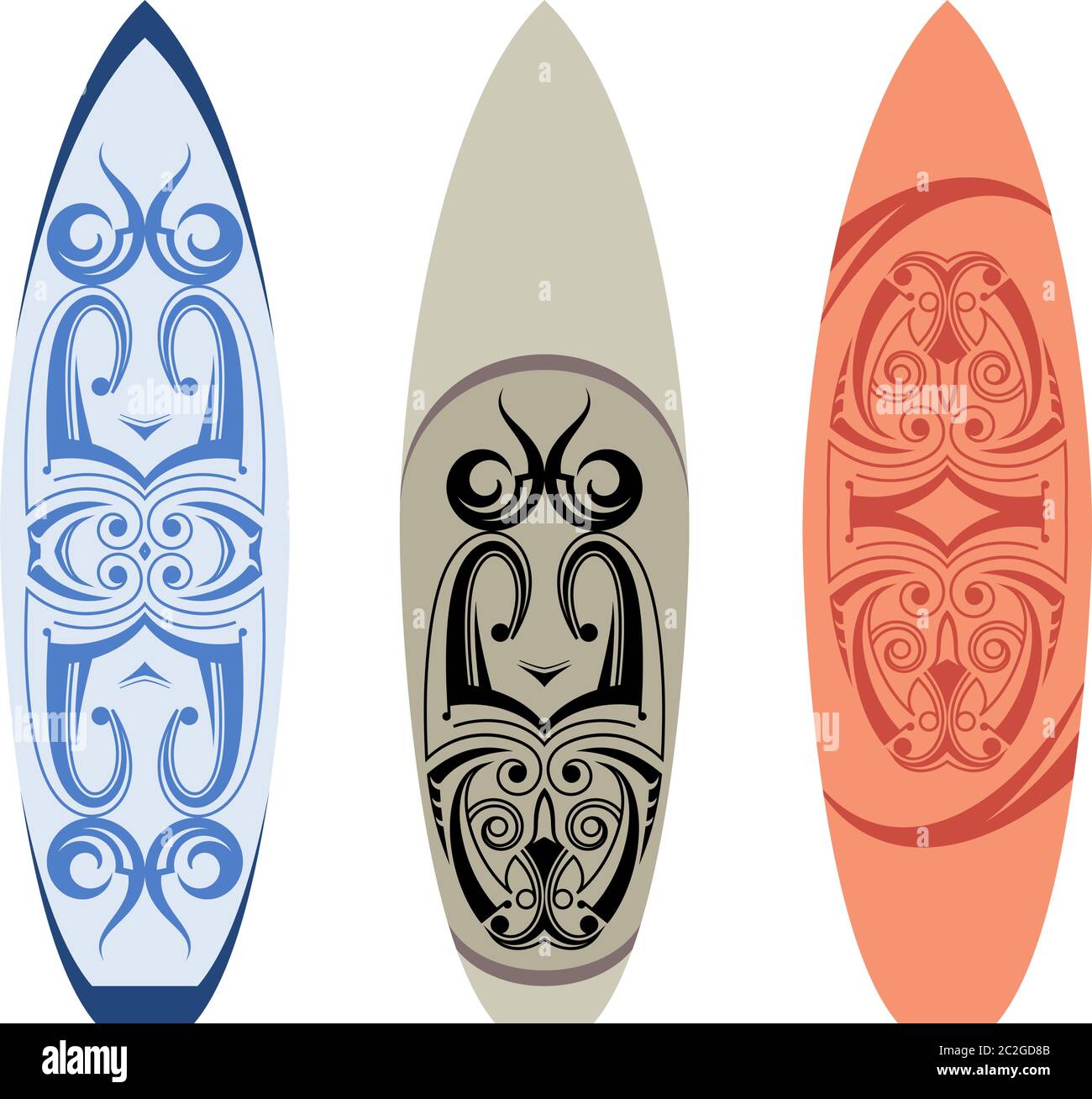 creative design surfboard