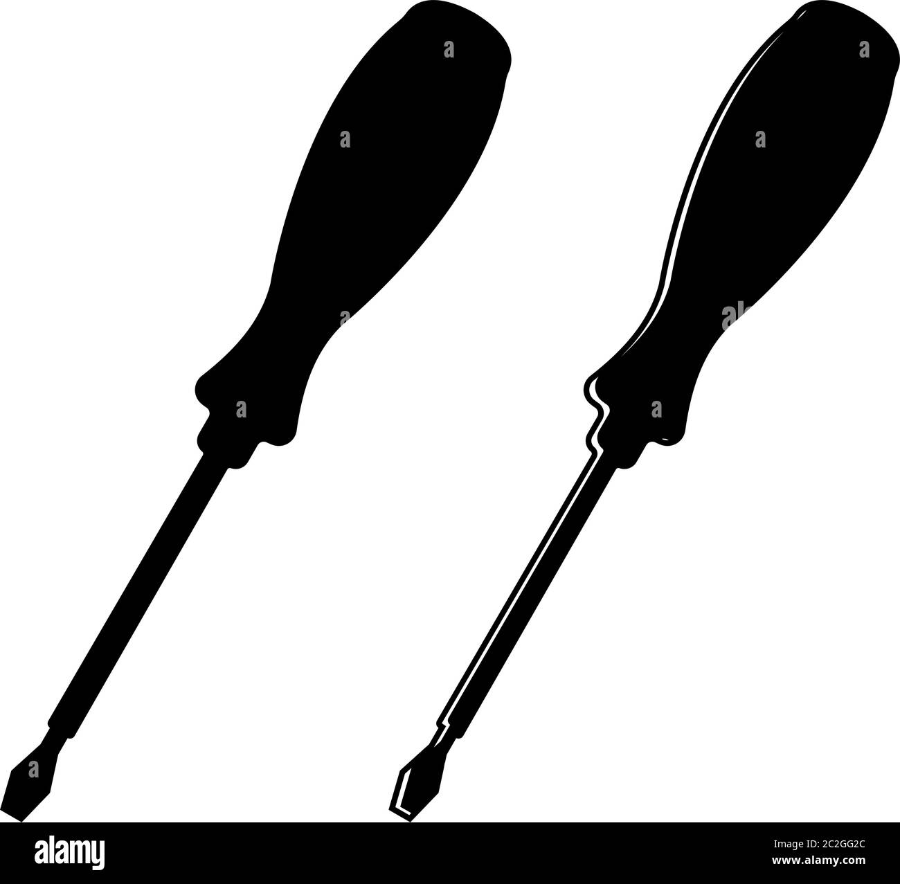 Screwdriver Icon Design, A Tool For Turning (Driving Or Removing ...