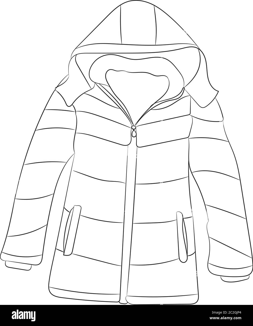 isolated jacket sketch Stock Vector Image & Art Alamy