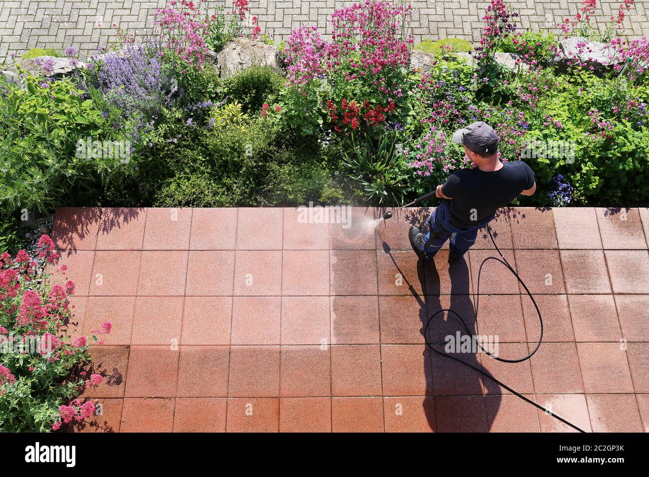 Power wash slabs hires stock photography and images Alamy