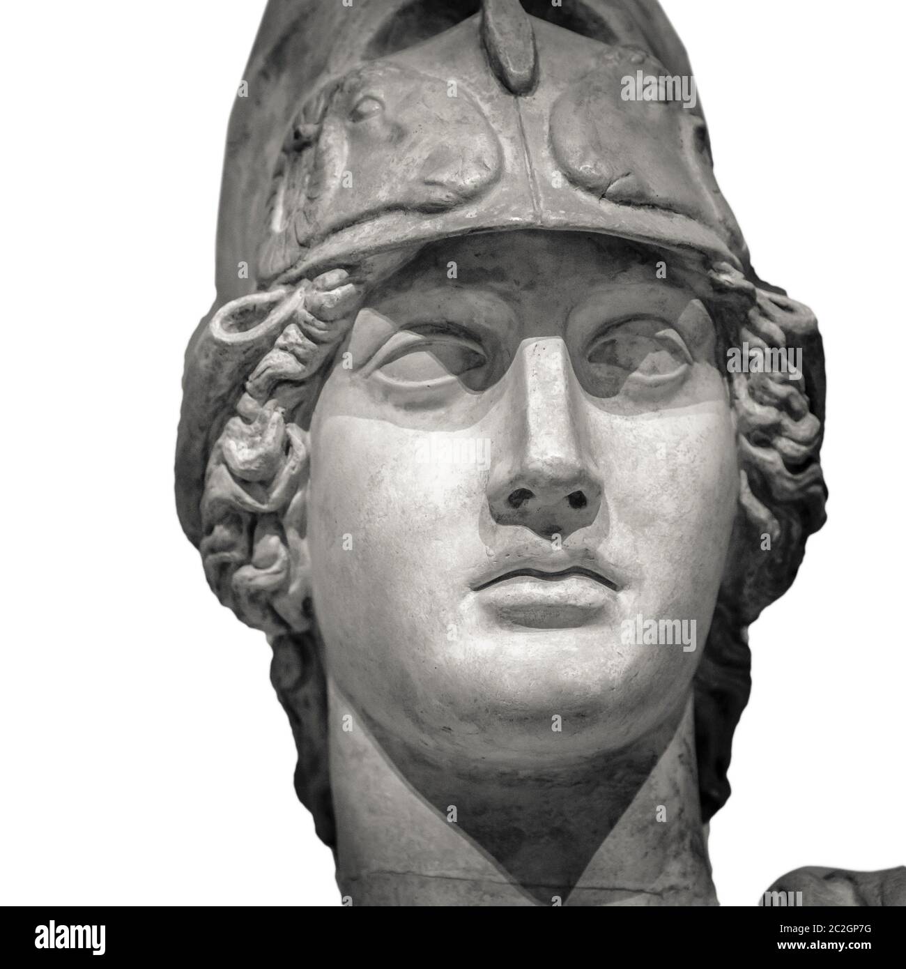 Greek statue of goddess Athena Stock Photo Alamy